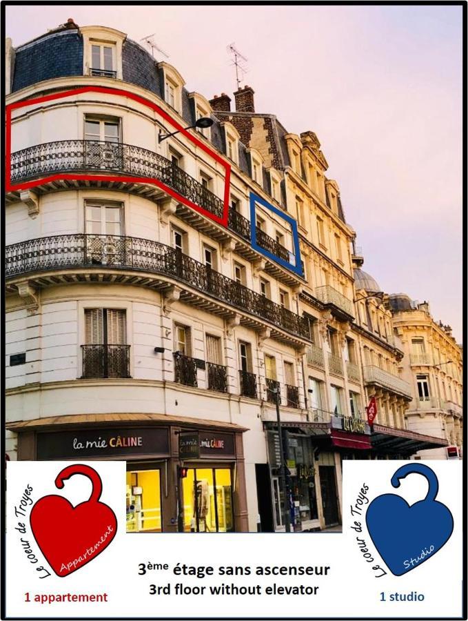 Le Coeur De Troyes - Appartement & Studio Dış mekan fotoğraf